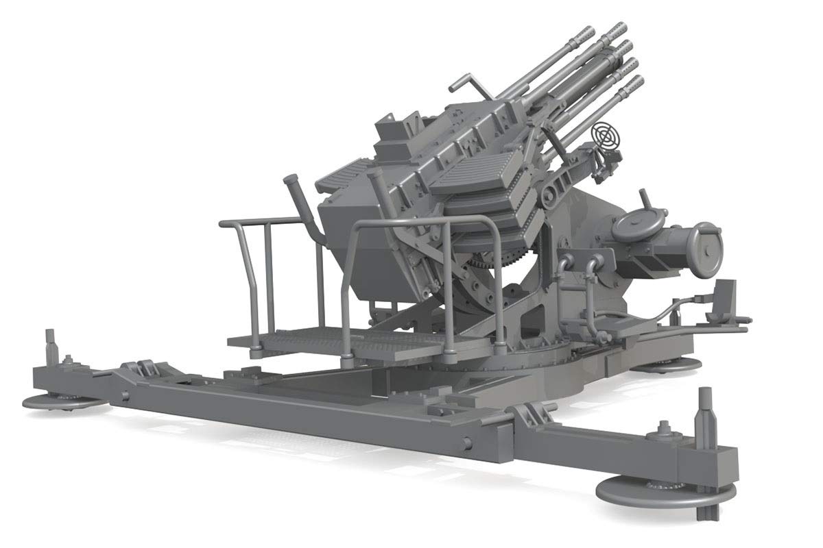 Amazon | ダス・ヴェルク 1/35 ドイツ軍 2cm 斉射機関砲 SMK18 タイプ2